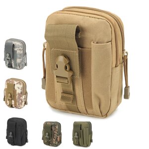 Рюкзак для телефона EDC тактический на поясе для мужчин с карманом для бумажника и спортивными принадлежностями для кемп