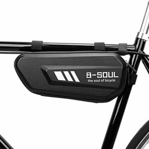 Рюкзак для велосипеда B-SOUL треугольной формы, водонепроницаемый, с жесткой оболочкой, большой вместительности, для гор