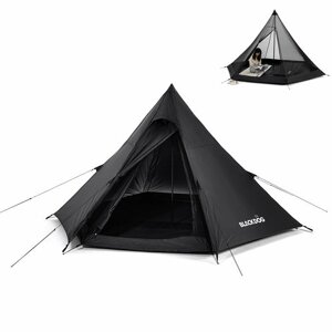Рюкзак Naturehike BlackDog Hexagonal Pyramid Tent для кемпинга на открытом воздухе на 3-4 человека с большим пространств