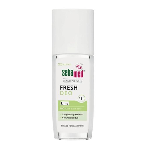 SEBAMED Дезодорант для чувствительной кожи Lime 24H Deodorant, без спирта 75.0