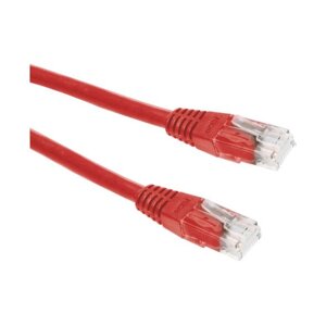 Сетевой кабель ExeGate UTP cat. 5e 2m Red 258676