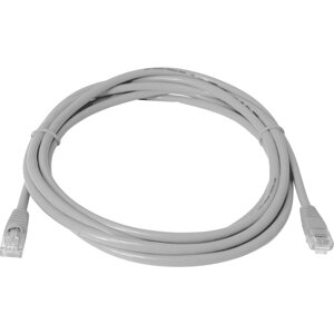 Сетевой кабель Telecom UTP cat. 5e 10m Grey NA102-10M
