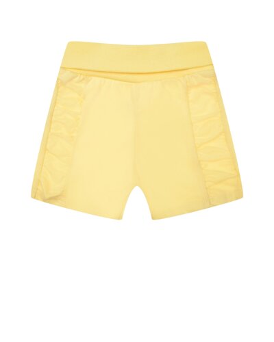 Шорты желтого цвета Sanetta Kidswear