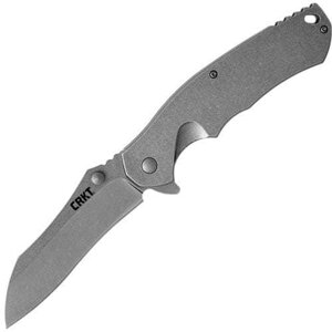 Складной нож CRKT RASP, сталь Aus-8, рукоять нержавеющая сталь 420J2