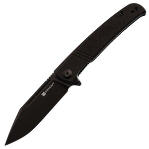 Складной нож Sencut Brazoria Blackwash, сталь D2, рукоять G10, черный