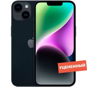 Смартфон Apple iPhone 14 128GB Темная ночь уцененный товар (для других стран)