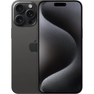 Смартфон Apple iPhone 15 Pro 256GB Black Titanium (Dual Sim) для других стран