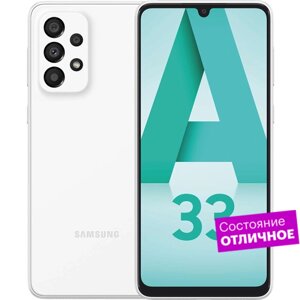 Смартфон Samsung Galaxy A33 5G 128GB Белый "Отличное состояние"