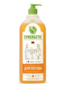 Средство для мытья посуды Synergetic Апельсин 1L 4623722258328