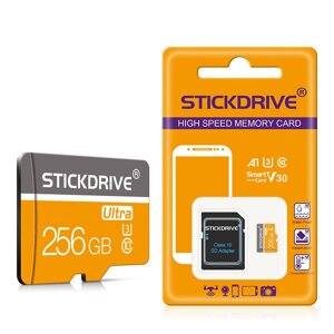 Stickdrive 256 ГБ TF карта памяти класса 10 высокоскоростная карта Micro SD Flash смарт-карта для телефона камера регист