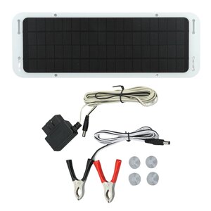 SunPower Солнечная Панель с OBD Батарея Зажим Двойной выход USB DC12V/18V Авто Батарея Зарядное устройство и защита от р