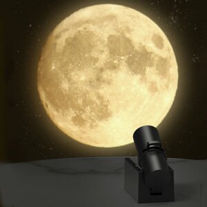 Светодиодная проекция Луны Лампа Звезда Проектор Планета Проектор Фон Атмосферный светодиодный ночник для детской спальн