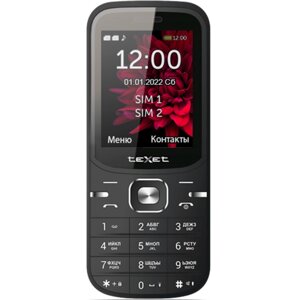 Телефон Texet TM-219 Черный