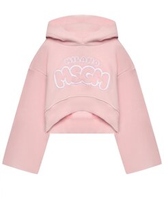 Толстовка-худи с вышитым лого MSGM