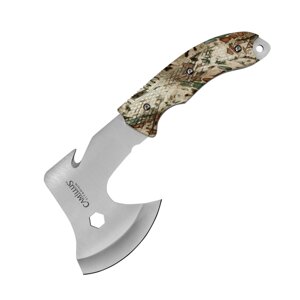 Топор туристический Camillus RIG Hatchet, сталь 420, рукоять ABS-пластик, камуфляж