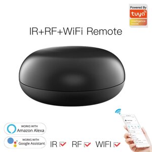 Tuya 433 МГц RF Дистанционное Управление для Alexa Wifi IR RF Дистанционное Управлениеler Automation IR RF Лампа ТВ Вент