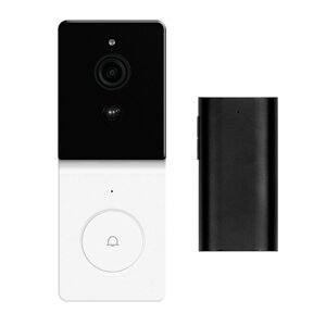 Tuya Smart Home WiFi Видео дверной звонок камера с двусторонним аудио ночного видения Беспроводной мониторинг безопаснос