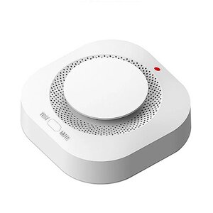 Tuya Wifi Smoke Датчик Fire Detection Alarm Smart Home Security Fire Protection Work with Alexa Google Home