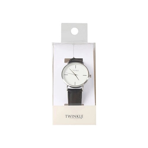 TWINKLE Наручные часы с японским механизмом, black basics