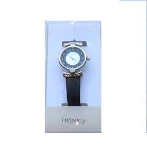 TWINKLE Наручные часы с японским механизмом, модель: Black Stones 1" марки TWINKLE