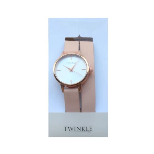 TWINKLE Наручные часы с японским механизмом, модель: Pink Double Belt" марки TWINKLE