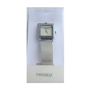 TWINKLE Наручные часы с японским механизмом, модель: Square Metal" марки TWINKLE