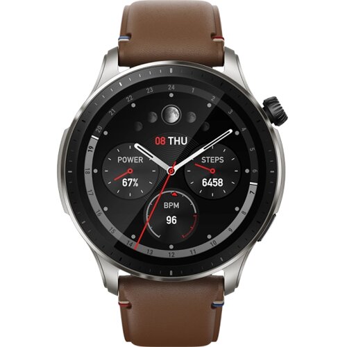 Умные часы Amazfit GTR 4, коричневые