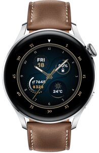 Умные часы HUAWEI Watch 3 LTE 46мм, коричневые