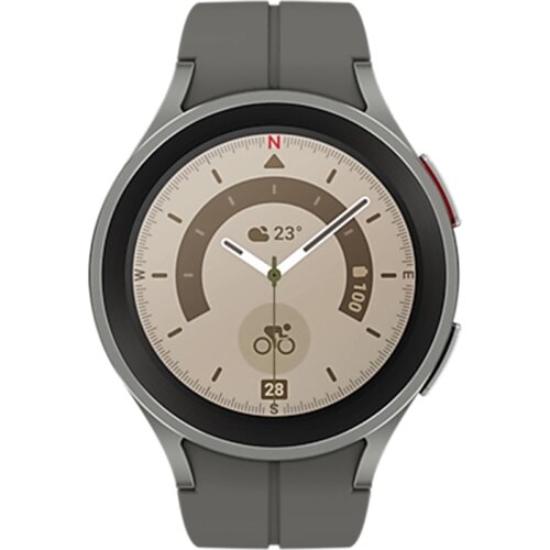 Умные часы Samsung Galaxy Watch5 Pro, серый титан (SM-R920NZTACIS)