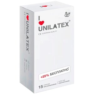 UNILATEX Презервативы UltraThin 15.0