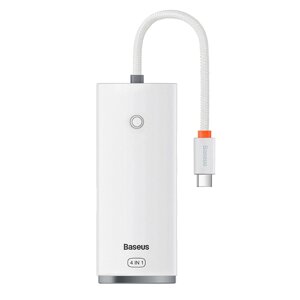 USB-концентратор Базеус Lite Серии 4 в 1 Type-C/USB-A на 4 адаптера USB 3.0 для MacBook Pro Air Huawei Mate 30 разветвит