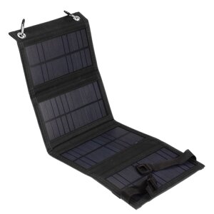 USB 5V 20 Вт Складная Солнечная Панель Солнечная Зарядное устройство Power Bank Портативное зарядное устройство