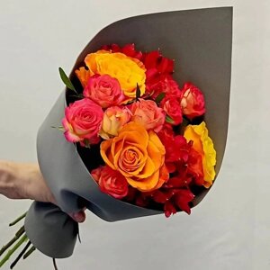 Vornikov bouquets букет с розами ангелок