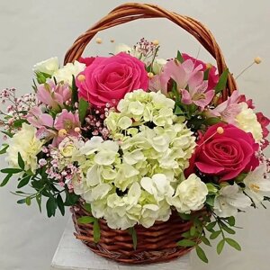 Vornikov bouquets корзина с цветами весенняя капель