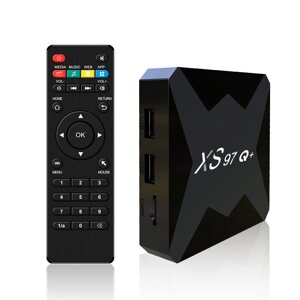 XS97Q+ Android 10 Система 1+8G TV Коробка Телевизионная приставка Коробка HDR Screen Mirroring 4K Movie