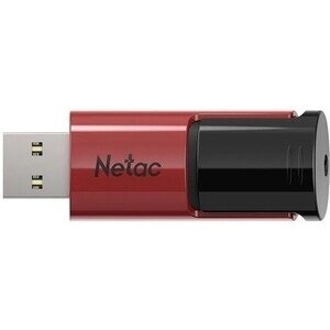 Флеш-накопитель NeTac U182 Red USB3.0 Flash Drive 128GB, retractable