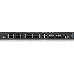 Коммутатор ZyXEL XGS4600-32 L3 Managed Switch, 28 port Gig and 4x 10G SFP+stackable, dual PSU (XGS4600-32-ZZ0102F)