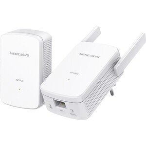 Комплект гигабитных Wi-Fi адаптеров Powerline TP-Link AV1000 Powerline kit with 300Mbps Wi-Fi