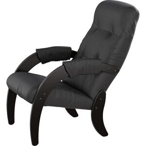 Кресло для отдыха Мебелик Модель 61 экокожа дунди 109, каркас венге