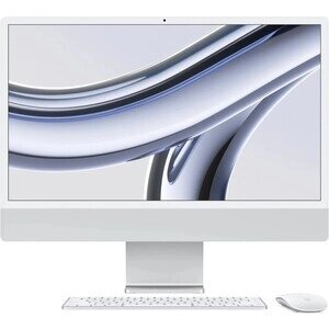 Моноблок Apple iMac24 M3 8Gb SSD512Gb macOS WiFi BT 143W клавиатура мышь Cam серебристый 4480x2520