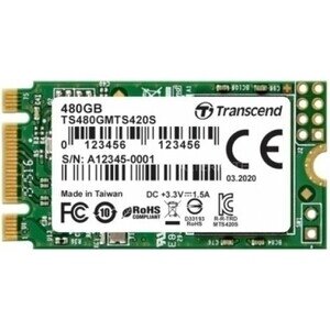 Накопитель SSD transcend SATA III 480gb TS480GMTS420S M. 2 2242 (TS480GMTS420S)