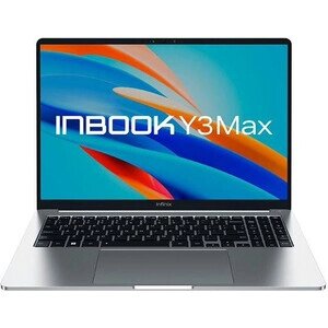 Ноутбук INFINIX Inbook Y4 MAX_YL613 16 Intel Core i5 1335U (4.6Ghz)/16Gb/512GB/Int: Intel Iris Xe Graphics/Win11Home/Silver (71008301551)