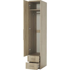 Шкаф для одежды с ящиками Шарм-Дизайн Мелодия МШЯ-11 30х60 дуб сонома