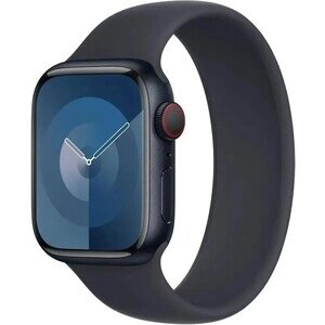 Смарт-часы Apple Watch Series 9 A2978 41мм OLED корп. темная ночь Solo Loop рем. темная ночь разм. брасл. 2 (MR9L3LL/A/MT9M3AM/A)