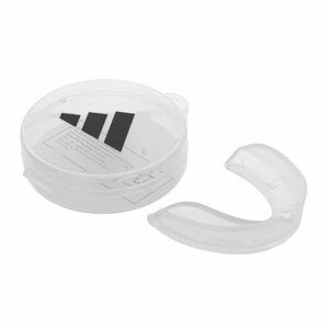 AdiBP09 Капа одночелюстная Single Mouth Guard прозрачная (размер Junior) - Adidas