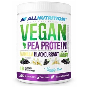 All Nutrition, Vegan Pea Protein, 500г (Шоколад)