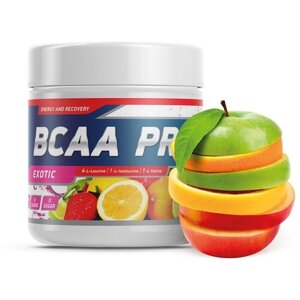 Аминокислота Geneticlab Nutrition BCAA Pro, экзотик, 250 гр.
