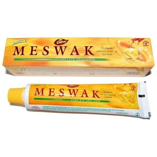 Аюрведическая зубная паста Месвак Meswak набор 2шт по 100г Индия