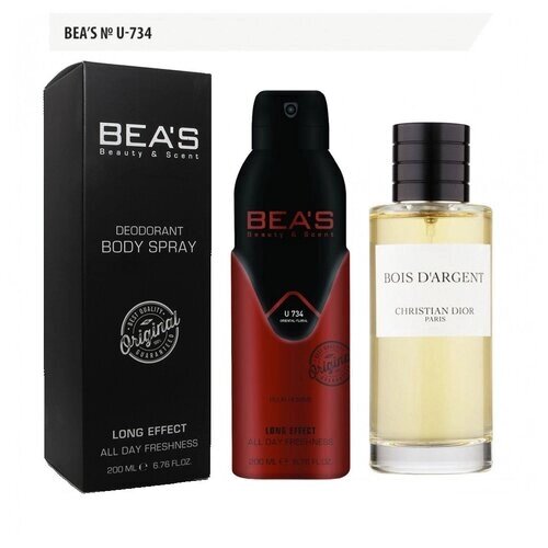 Bea's Парфюмированный дезодорант для тела унисекс U734 200ml