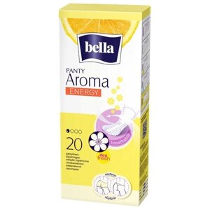 Bella прокладки ежедневные Panty aroma energy, 1 капля, 20 шт.